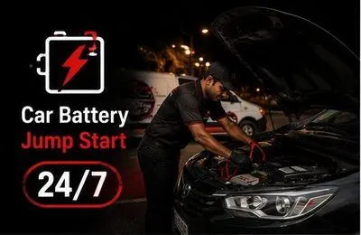 Car Battery Jump Start 24/7